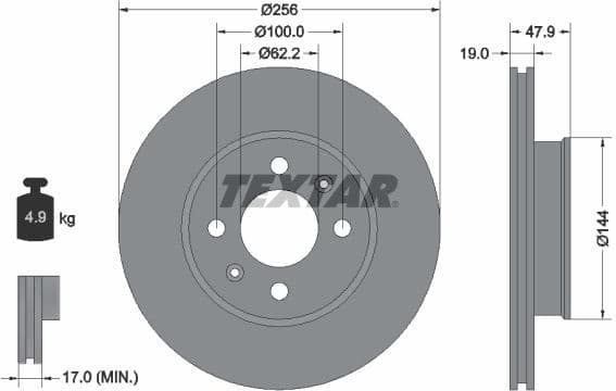 Brake Disc 92144700