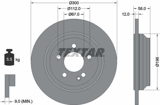 Brake Disc PRO 92272703