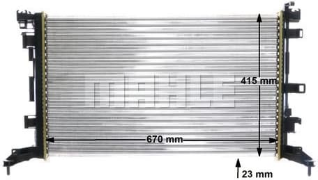 Radiator, engine cooling BEHR CR 897 000S - image 11