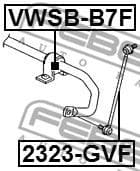 Mounting, stabiliser bar VWSB-B7F - image 2