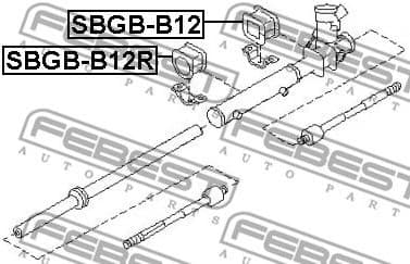 Mounting, steering gear SBGB-B12 - image 2