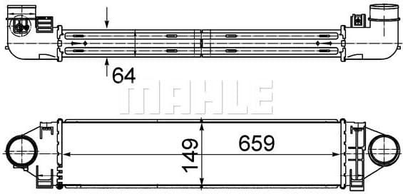 Charge Air Cooler BEHR CI 499 000S