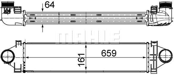 Charge Air Cooler BEHR CI 501 000S
