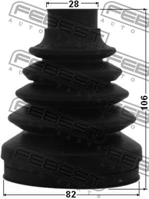 Bellow, drive shaft 1015-CAP - image 2