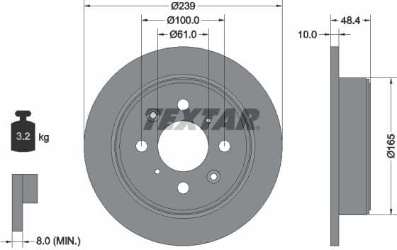 Brake Disc 92060800