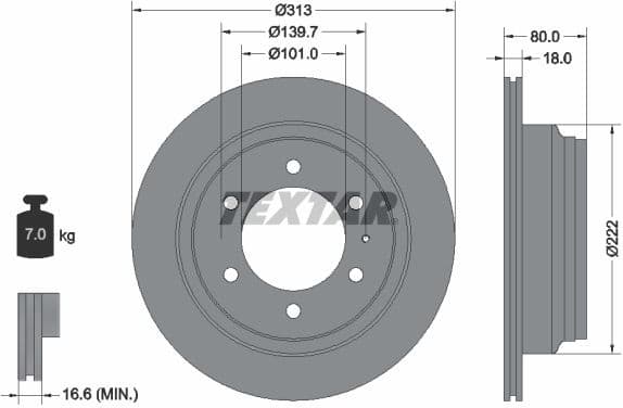 Brake Disc 92091600