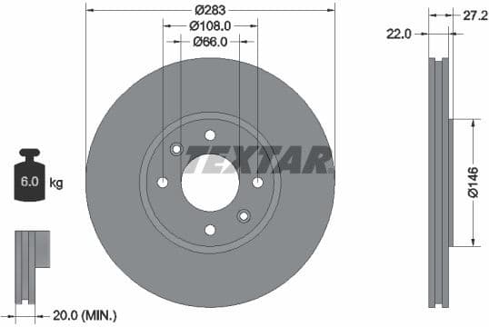 Brake Disc 92059600