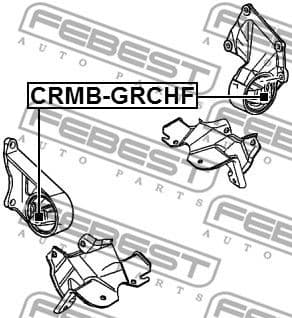 Mounting, engine CRMB-GRCHF - image 2