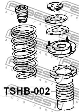 Protective Cap/Bellow, shock absorber TSHB-002 - image 2