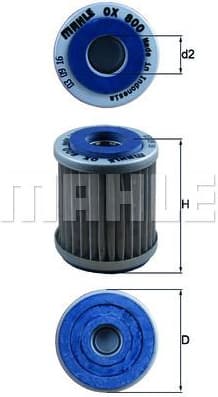 Oil Filter OX800 - image 2
