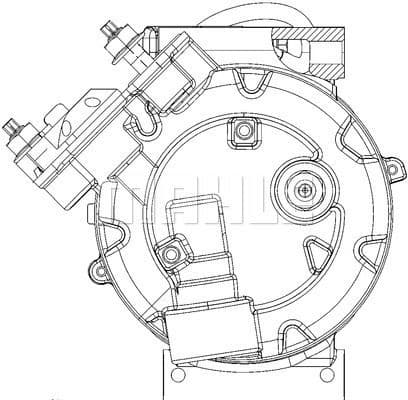 Compressor, air conditioning BEHR *** PREMIUM LINE *** ACP 1364 000P - image 4