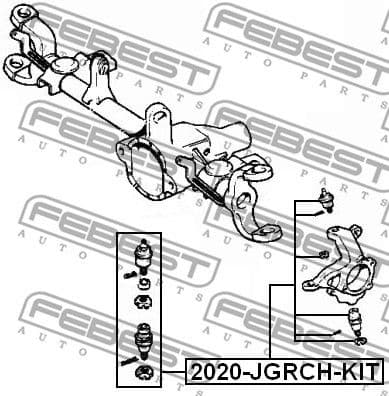 Ball Joint 2020-JGRCH-KIT - image 2