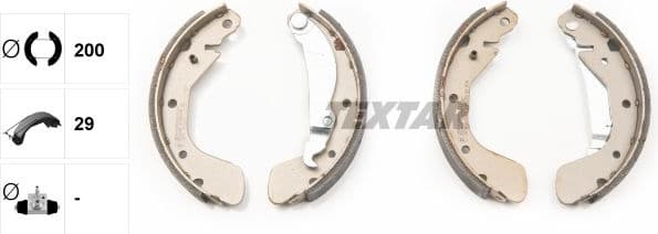 Brake Shoe Set 91058100