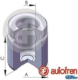 Piston, brake caliper D025551