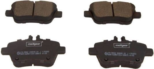 Brake Pad Set, disc brake 19-3002