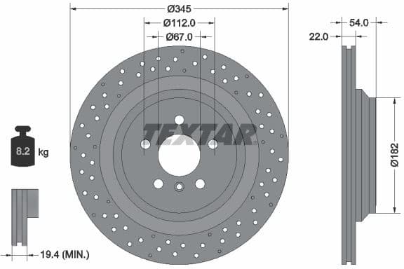 Brake Disc PRO 92283703