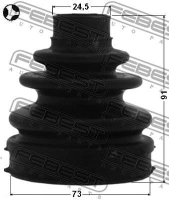 Bellow, drive shaft 0115-ZRT270T - image 2