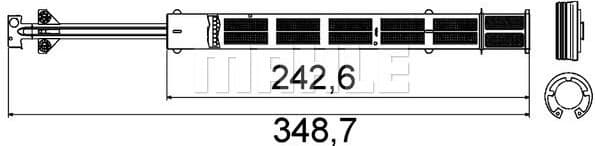 Dryer, air conditioning BEHR *** PREMIUM LINE *** AD 56 000P