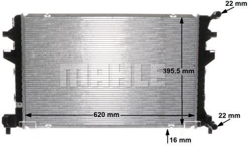 Low Temperature Cooler, charge air cooler BEHR CIR 34 000S - image 9