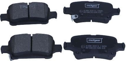 Brake Pad Set, disc brake 19-3656