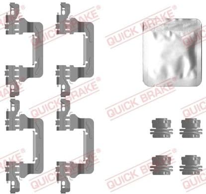 Accessory Kit, disc brake pad 109-0130