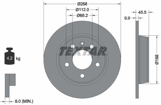 Brake Disc PRO 92074303