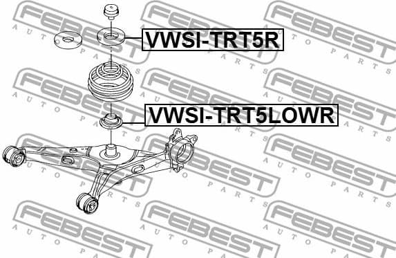 Spring Seat VWSI-TRT5LOWR - image 2