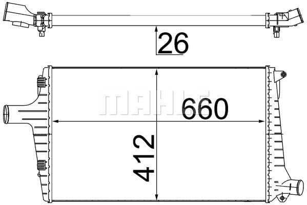 Charge Air Cooler BEHR CI 335 000S