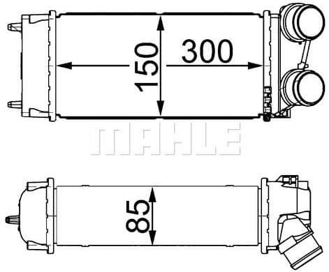 Charge Air Cooler BEHR CI 16 000S