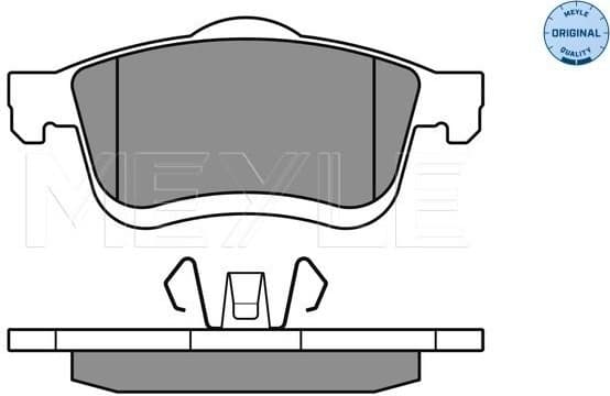 Brake Pad Set, disc brake MEYLE-ORIGINAL: True to OE. 025 247 2720/W - image 3