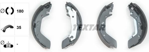Brake Shoe Set 91059600