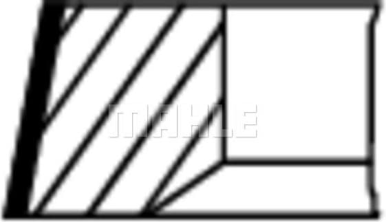 Piston Ring Set 028 RS 10100 0N2 - image 2