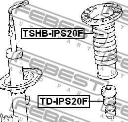 Rubber Buffer, suspension TD-IPS20F - image 2