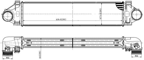Charge Air Cooler 309064 - image 5