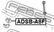 Mounting, stabiliser bar ADSB-A8F - image 2