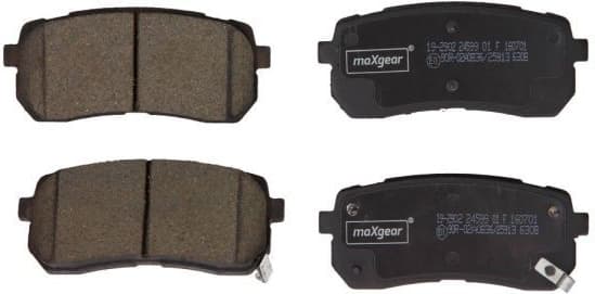 Brake Pad Set, disc brake 19-2902