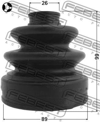 Bellow, drive shaft 0215-Z50T - image 2