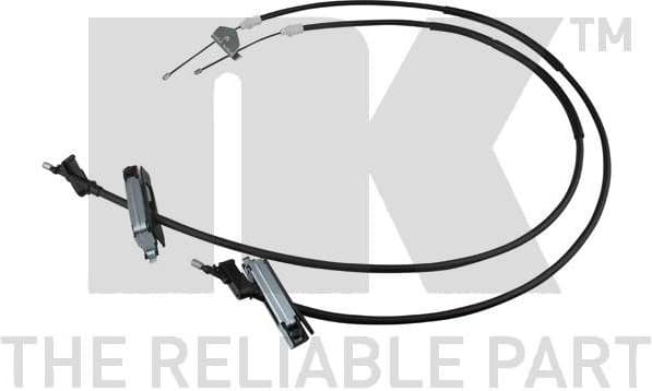 Cable Pull, parking brake 9025139