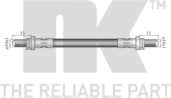 Brake Hose 852593 - image 2