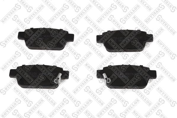Brake Pad Set, disc brake 001 066B-SX