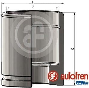 Piston, brake caliper D025376