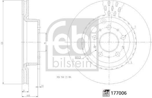 Brake Disc 177006