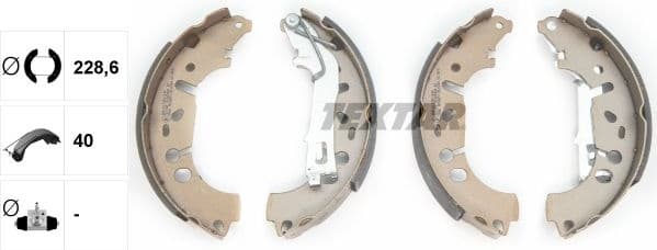 Brake Shoe Set 91065400