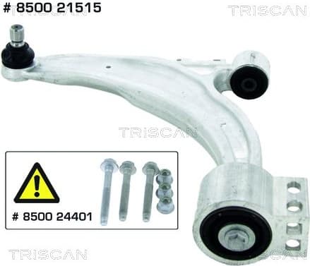 Control/Trailing Arm, wheel suspension 8500 21515