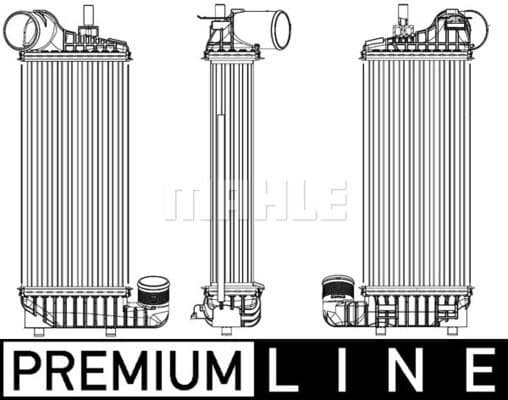 Charge Air Cooler BEHR *** PREMIUM LINE *** CI 245 000P