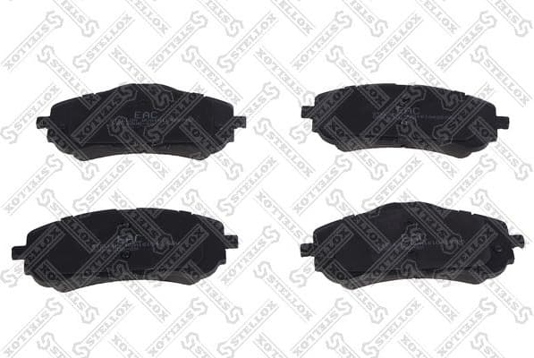 Brake Pad Set, disc brake 000 680B-SX
