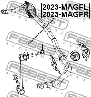 Link/Coupling Rod, stabiliser bar 2023-MAGFR - image 2