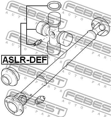 Joint, propshaft ASLR-DEF - image 2