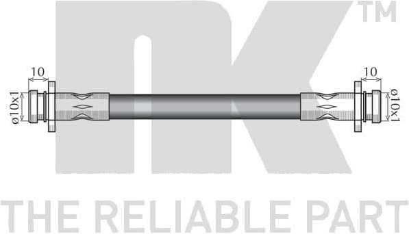 Brake Hose 855204 - image 2