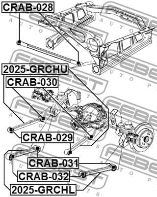 Control/Trailing Arm, wheel suspension 2025-GRCHU - image 2